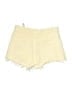 Zara Yellow Denim Shorts Size 8 - photo 2