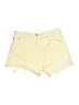Zara Yellow Denim Shorts Size 8 - photo 1