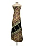 Assorted Brands Paisley Green Casual Dress Size XXS (estimated) - photo 2