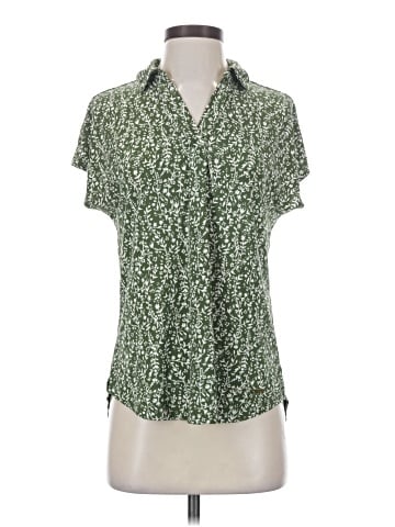 Jones New York Signature Short Sleeve Blouse (view 1)