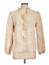 DAZY 100% Polyester Tan Long Sleeve Blouse Size L - photo 1