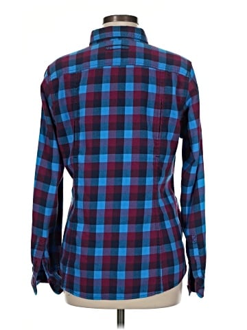 Duluth Trading Co. Long Sleeve Button-Down Shirt (view 2)