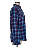 Duluth Trading Co. Plaid Blue Long Sleeve Button-Down Shirt Size M - photo 4