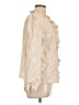 DAZY 100% Polyester Tan Long Sleeve Blouse Size L - photo 4