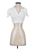 Zara Ivory Short Sleeve Top Size S - photo 1