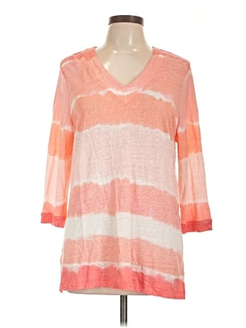 Chico's 3/4 Sleeve T-Shirt (view 1)