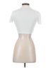 Zara Ivory Short Sleeve Top Size S - photo 2