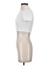 Zara Ivory Short Sleeve Top Size S - photo 5