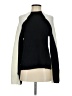 DKNY Color Block Black Turtleneck Sweater Size S - photo 1