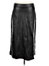 SPANX 100% Polyurethane Black Faux Leather Skirt Size M - photo 1