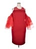 Ashley Stewart Red Cocktail Dress Size 18 Plus - photo 1