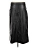 SPANX 100% Polyurethane Black Faux Leather Skirt Size M - photo 2