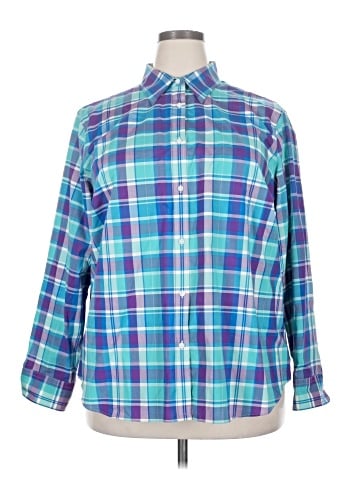 Chaps Long Sleeve Button-Down Shirt (view 1)