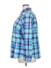 Chaps 100% Cotton Plaid Blue Long Sleeve Button-Down Shirt Size 2X - photo 5