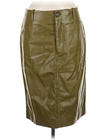 Maeve by Anthropologie Faux Leather Skirt (view 1)
