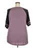 Torrid Purple 3/4 Sleeve T-Shirt Size 3X Plus (3) - photo 2