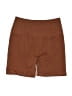 Alphalete Athletics Solid Brown Athletic Shorts Size S - photo 1