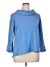 Lulu-B Blue Silk Pullover Sweater Size XL - photo 1