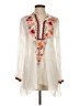 Johnny Was 100% Polyester Ivory Long Sleeve Blouse Size XS - photo 1