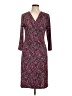Talbots Paisley Burgundy Cocktail Dress Size L - photo 1