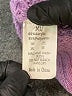 Unbranded Solid Chevron-herringbone Purple Turtleneck Sweater Size XL - photo 7