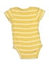 Gerber Stripes Yellow Short Sleeve Onesie Size 3-6 mo - photo 2
