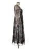 o.p.t 100% Polyester Paisley Gray Cocktail Dress Size L - photo 4