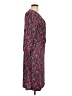 Talbots Paisley Burgundy Cocktail Dress Size L - photo 4