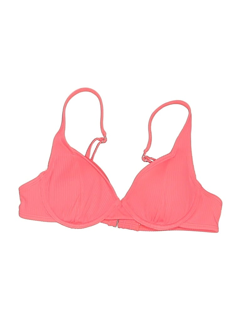 Pre-owned Xhilaration Swimsuit Top Pink Swimwear