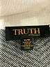 TRUTH BY REPUBLIC Houndstooth Gray Pullover Sweater Size M - photo 7