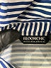 BLOOMCHIC Chevron-herringbone Blue Long Sleeve Button-Down Shirt Size 22 - photo 7