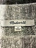 Madewell Metallic Gray Pullover Sweater Size S - photo 7