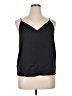 Calvin Klein 100% Polyester Black Sleeveless Top Size XL (petite) - photo 1