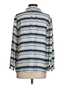 J.Crew Collection 3/4 Sleeve Silk Top (view 2)