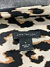 Ann Taylor 100% Polyester Animal Print Brown Long Sleeve Blouse Size L - photo 7