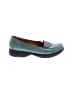 Dansko 100% Leather Color Block Teal Flats Size EU 40 - photo 1