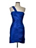 BCBGMAXAZRIA 100% Polyester Blue Cocktail Dress Size 10 - photo 1
