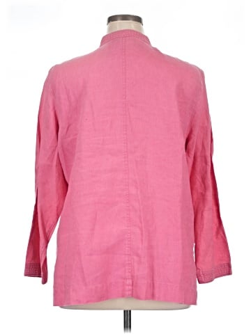 Silkland 3/4 Sleeve Button-Down Shirt (view 2)
