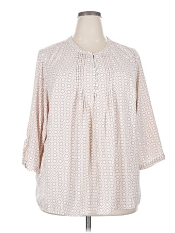 Croft & Barrow 3/4 Sleeve Blouse (view 1)