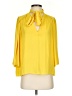 Zara Yellow 3/4 Sleeve Blouse Size XS - photo 1