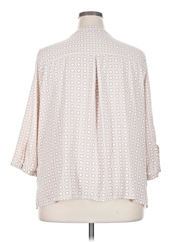 Croft & Barrow 3/4 Sleeve Blouse (view 2)