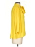 Zara Yellow 3/4 Sleeve Blouse Size XS - photo 4