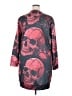 Unbranded Graphic Red Casual Dress Size XXL - photo 2