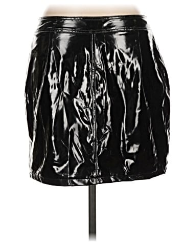 Boohoo Faux Leather Skirt (view 2)