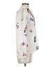 Assorted Brands Floral Ivory Long Sleeve Blouse Size M (estimated) - photo 4