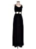Pins and Needles 100% Polyester Black Casual Dress Size 0 - photo 1