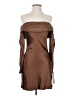 Lulus 100% Polyester Brown Cocktail Dress Size S - photo 1