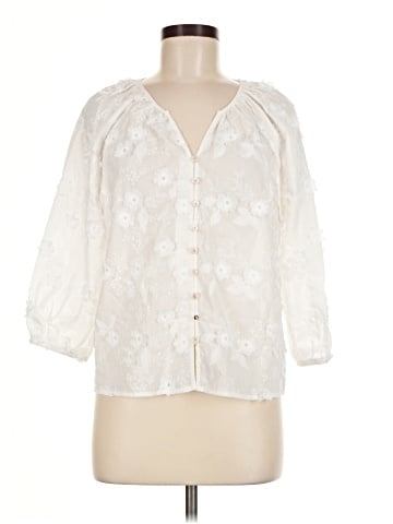 NANETTE Nanette Lepore 3/4 Sleeve Blouse (view 1)