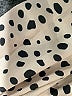 Unbranded 100% Polyester Animal Print Ivory Long Sleeve Blouse Size XL - photo 7