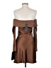 Lulus 100% Polyester Brown Cocktail Dress Size S - photo 2
